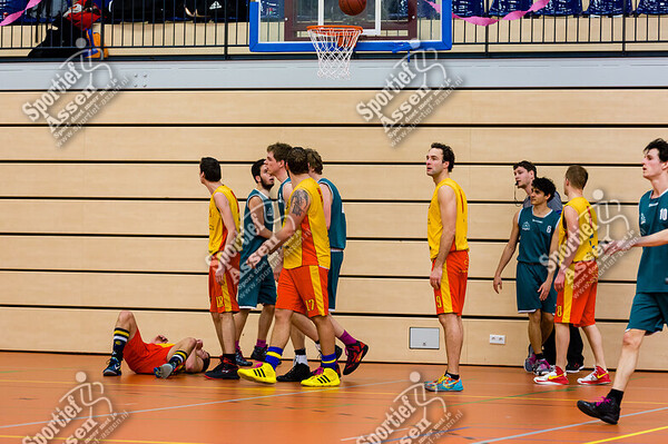 Groene Uilen Pink Ribbon basketball day 25 januari 2014
