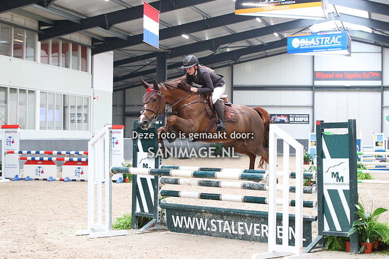 De Voornruiters De Meern Springen Paarden 03-11-2023 1.10m