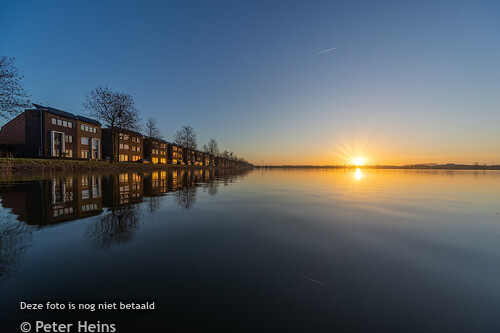 Zonsondergang foto's rond Heerhugowaard