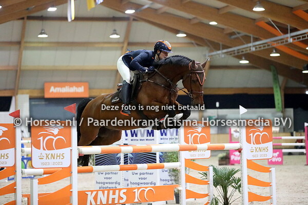 25-03-2023 KNHS Indoorkampioenschappen springen paarden