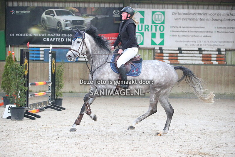 Stal Groenendaal Springen Paarden 04-03-2025 80/90 cm