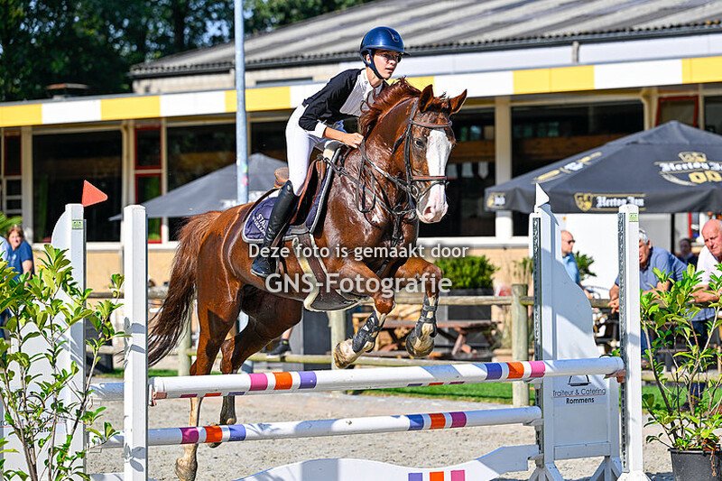 Springen Paarden RSC Breda zondag 10 september Klasse 80 - 90 cm.