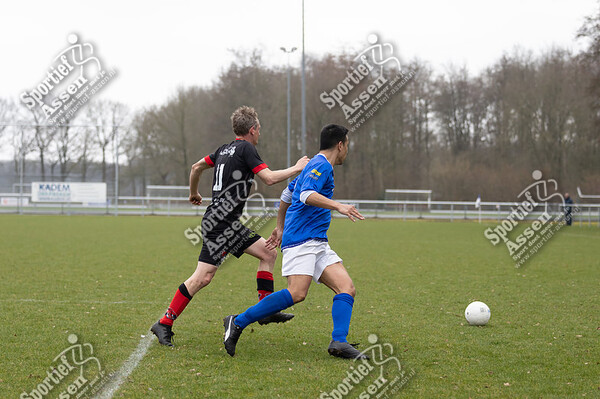 VV LEO 1 vs PJC 1 op 19 maart 2023
