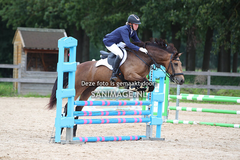 Manege Groenewoude Springen 13-08-2023 Pony 80 cm