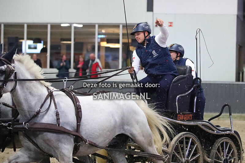 De Voornruiters de Meern Menmarathon 05-10-2024 Paarden 4-span 21.45 uur