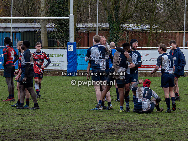 20250126 - De Zaanse Rugbyclub 1 - RC Bulldogs 1