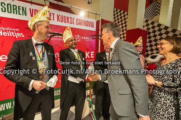 Ontvangst in de Schouwburg 