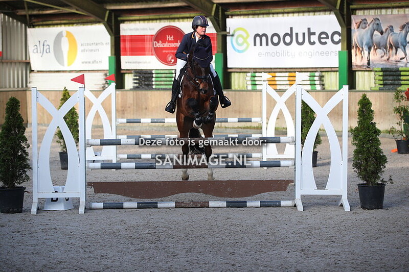 Stal Groenendaal Springen Paarden 07-01-2025 110 cm