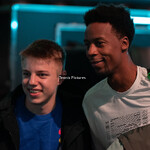 ABN AMRO Open 2024 Training session Van der Zanschulp vs Monfils