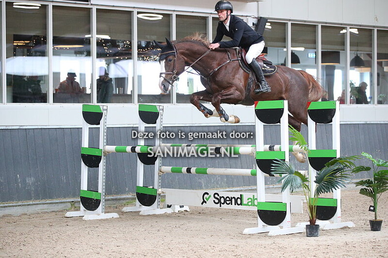 De Voornruiters De Meern springen paarden 14-03-2025 110 cm