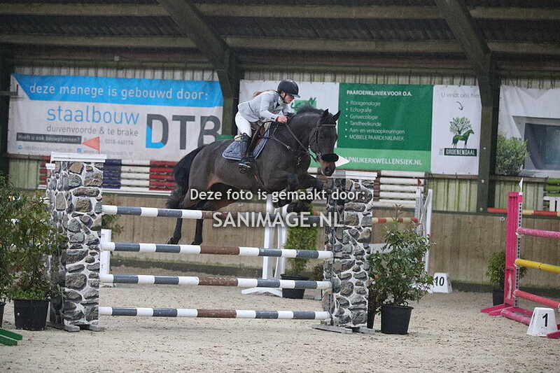 Stal Groenendaal Springen Paarden 10-11-2024 130/135 cm