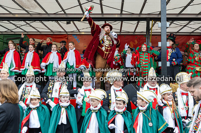 Carnaval, zaterdag, intocht 1-3-2025 in Kaaiendonk