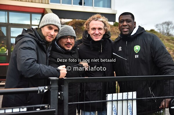 fan foto's Jong AZ ADO Den Haag 23/12/2023