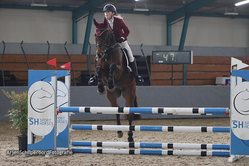 Friese Indoor Kampioenschappen 19-02-2023 Pony's 90cm cat DE