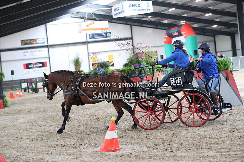 De Voornruiters De Meern Menmarathon 05-10-2024 Pony 1-span 8.30 uur