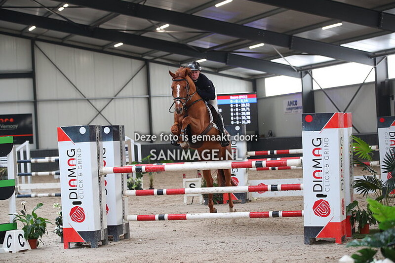 De Voornruiters De Meern Springen Paarden 20-01-2024 120 cm