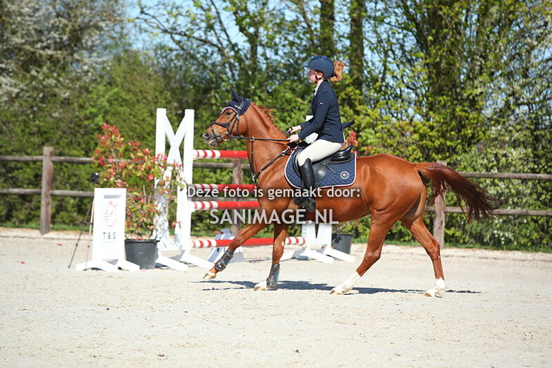 Stal Groenendaal Springen Pony's 06-04-2025 70-80cm