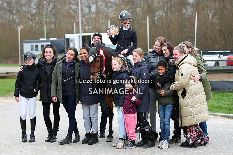KNHS Regiokampioenschappen Utrecht 12-02-2023 Pony 90cm Cat. DE