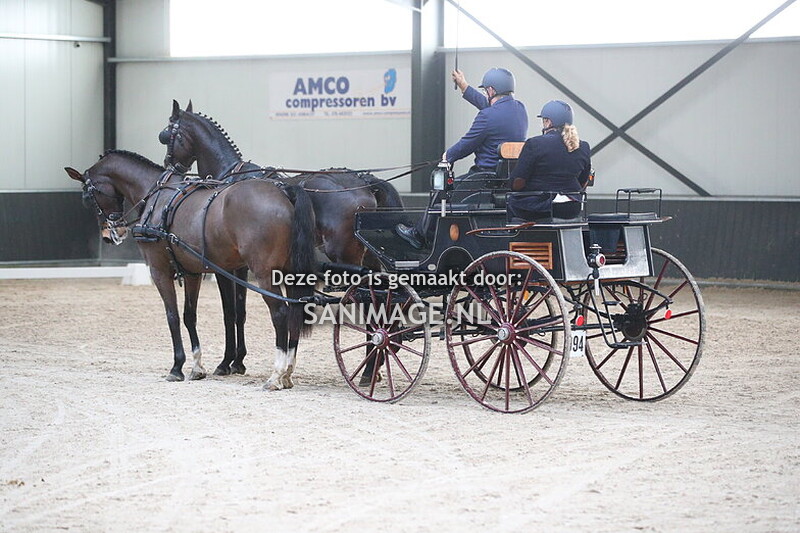 De Meern Mennen Dressuur 25-01-2025 Tweespan 13.20 uur