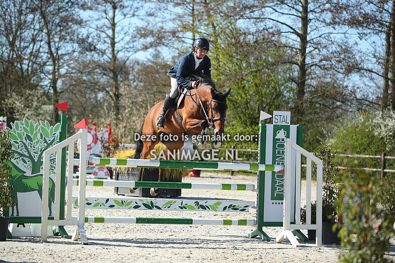 Stal Groenendaal Springen Paarden 05-04-2025 120 cm