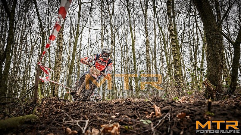 Offroad Rit Eext - spatborden oranje en rood