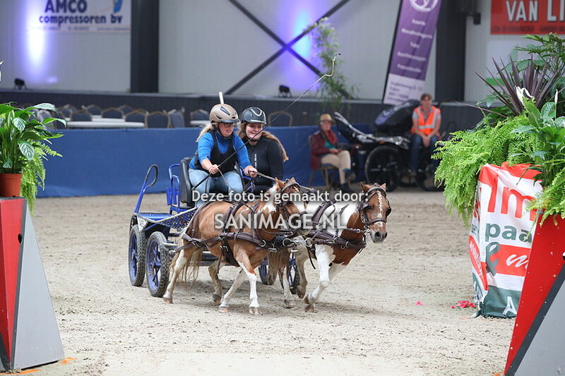 De Voornruiters De Meern Indoor Menmarathon 07-10-2023 Pony's 2-span (vanaf 12.45 uur)