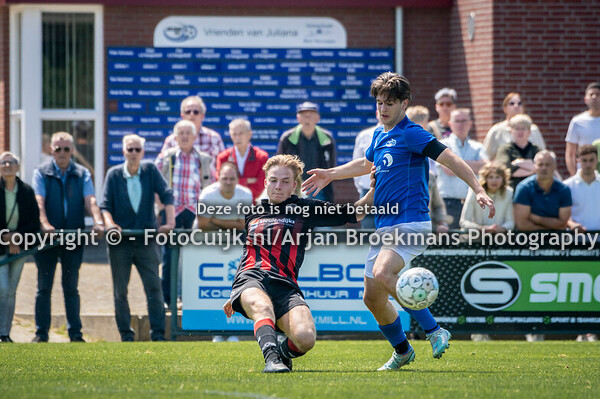 Juliana Mill 1 - Bavos 1 (Voetbal)