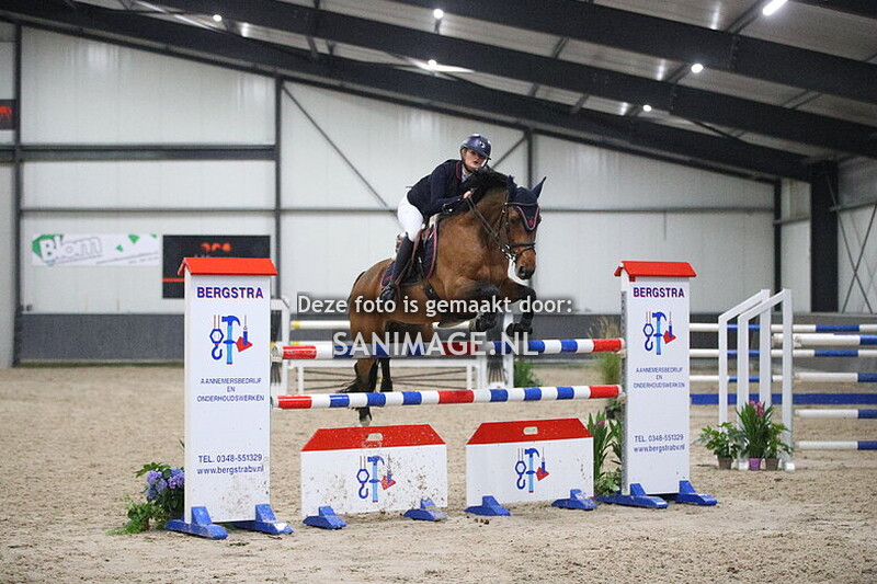 De Voornruiters De Meern Springen Paarden 11-10-2024 130 cm