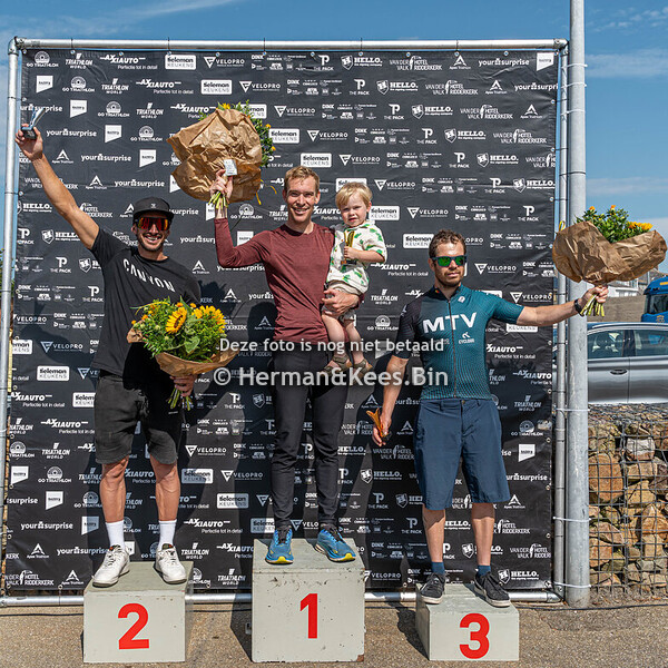 2024-07-09 GO Triathlon Herkingen. Prijsuitreiking. Alles staat online