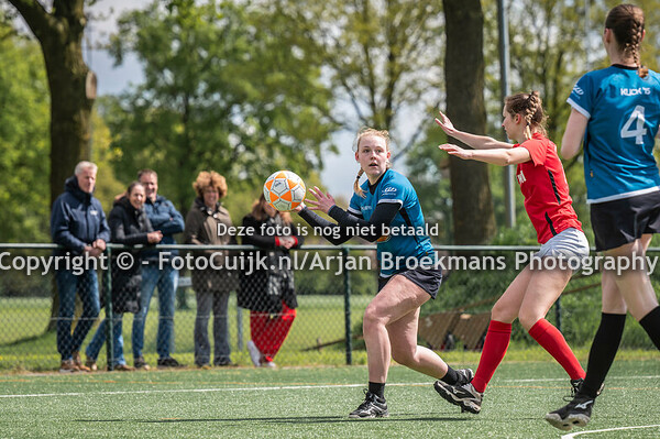 Klick'15 JES 1 - Rietvogels Eurogirls 1 (Veldkorfbal)