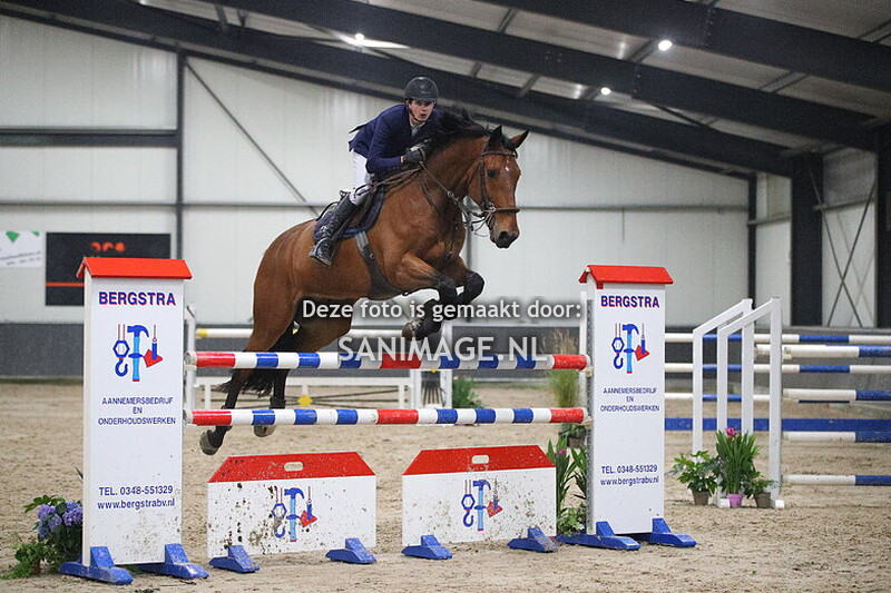 De Voornruiters De Meern Springen Paarden 11-10-2024  135 cm