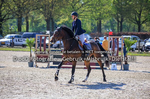 Springen Paarden RV PC Posterholt 90cm 20-04-25