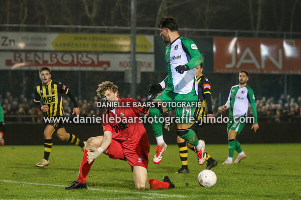 Rijnsburgse Boys - Feyenoord uitslag 1-4 (knvb beker)