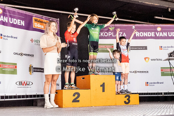 EKOPLAZA Ronde van Uden 2022 jeugd prijsuitreiking