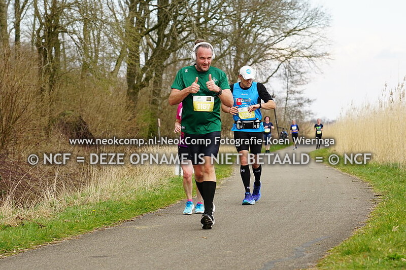 2023-03-08 Leek, Leekster Lenteloop  1/2 marathon