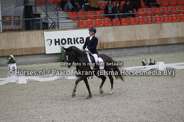 Rowena Weggelaar met Navarone van de Beekerheide (1)