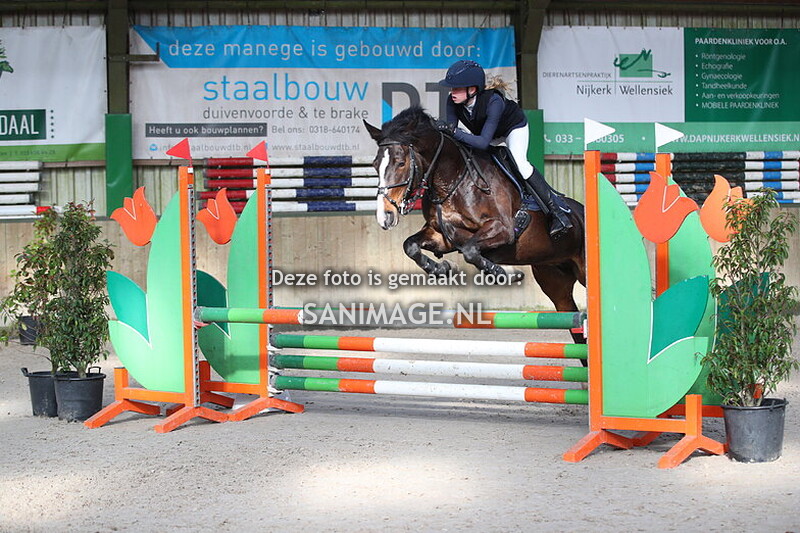 Stal Groenendaal Springen Pony's 23-02-2025 CDE 80+90 cm Klassiek