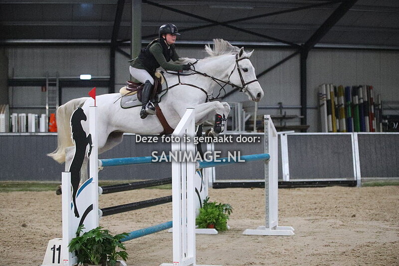 De Voornruiters De Meern Springen Paarden 01-11-2024 120 cm