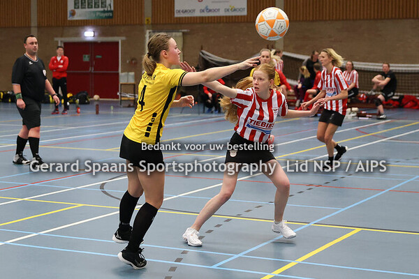 Korfbal  Stormvogels v Helios 25 jan 2025