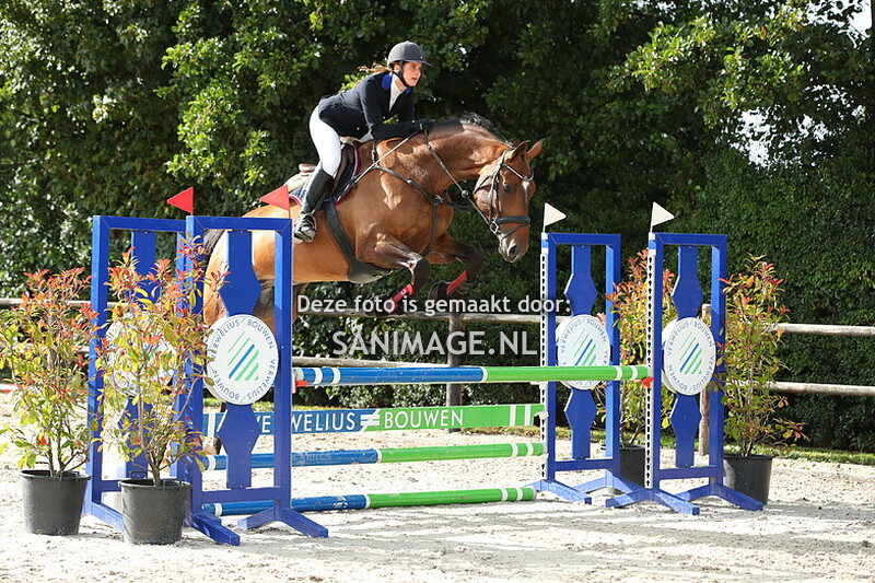 Stal Groenendaal Springen Paarden 01-08-2025 100 cm 