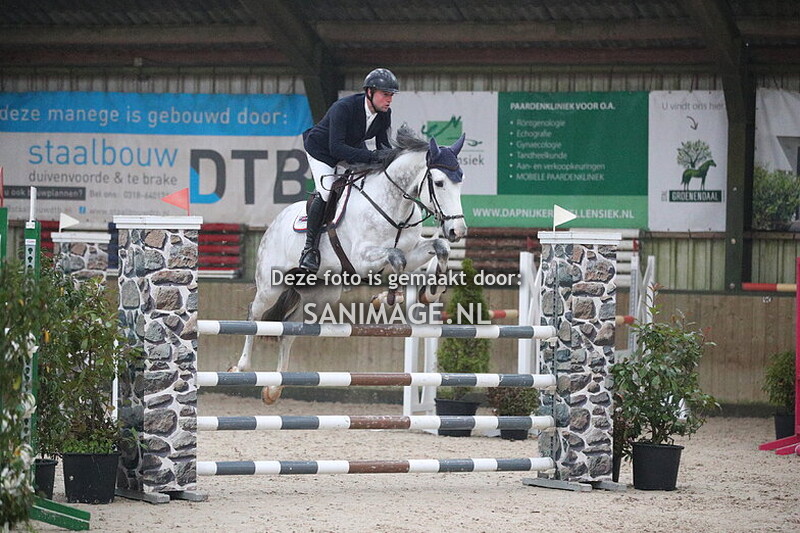 Stal Groenendaal Springen Paarden 10-11-2024 120 cm