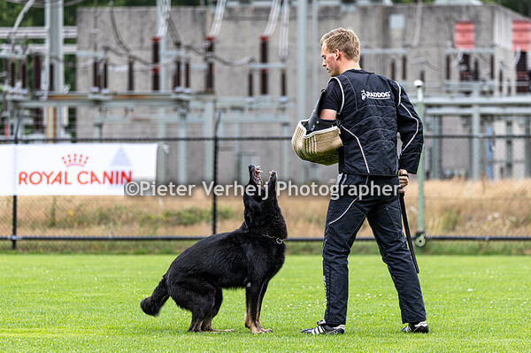 Michel Vosveld met Flash vom Haus Nirric