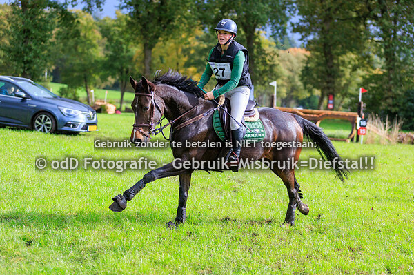 Eventing Barchem paard intro 26-10-25