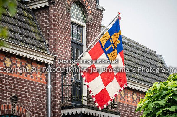 Oude dorpsvlag van Gassel uit 1935