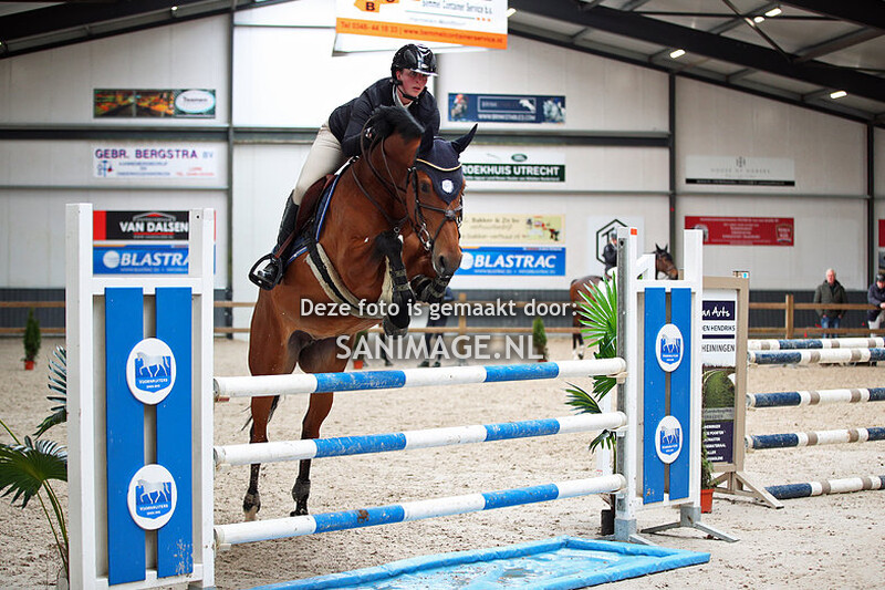 De Voornruiters De Meern Springen Paarden 17-03-2023 1.10m