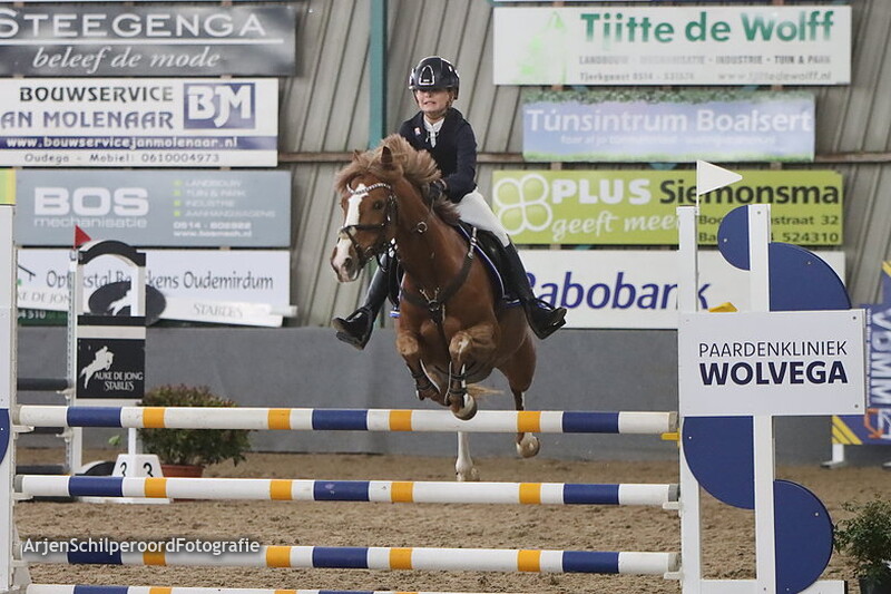 Friese Indoor Kampioenschappen 19-02-2023 Pony's 90cm cat C