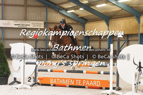 Regiokampioenschappen Bathmen pony's springen