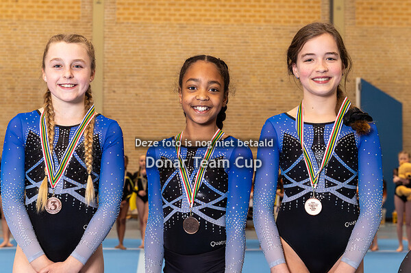 Groepsfoto's Donar Team Cup 2024 zaterdag 9 maart