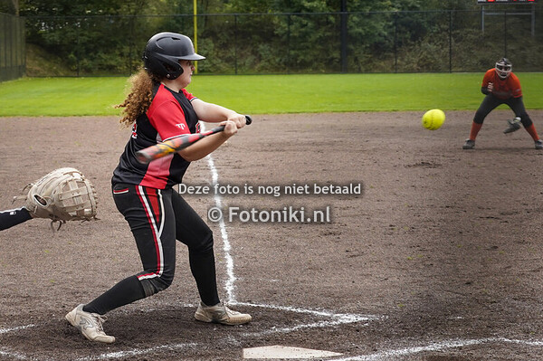 25-09-21 Softbalwedstrijd Robur'58 SB1 - Cardinals