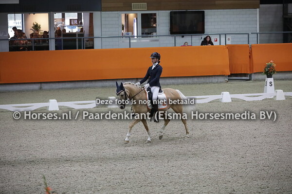 Indy De Vroet met Golden Princess